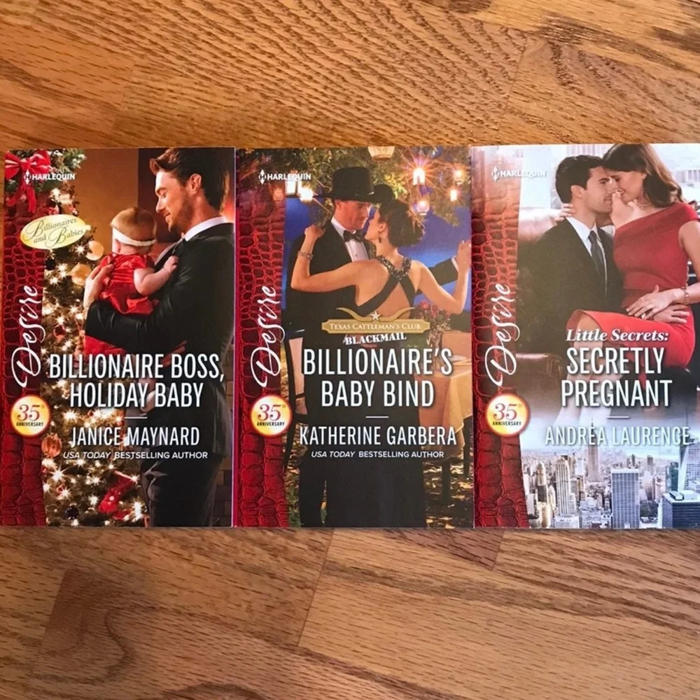 6 NWT Harlequin Desire Paperback Romance Novels - Picture 2 of 6
